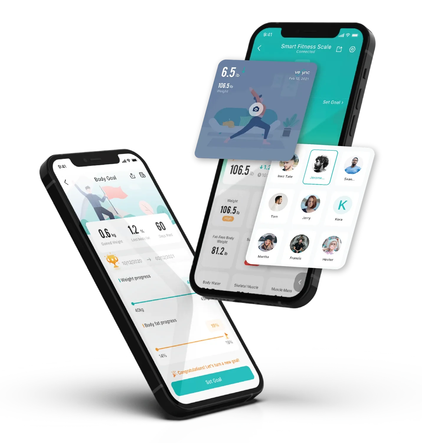 VeSync app screens